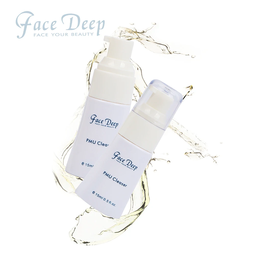 

EO Gas Face Deep Cleanser Gel PMU Microblading For Clean Ink for Skin, Transparent gel