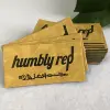Embossed brown custom PU Material Leather Labels Patches and tag for jeans