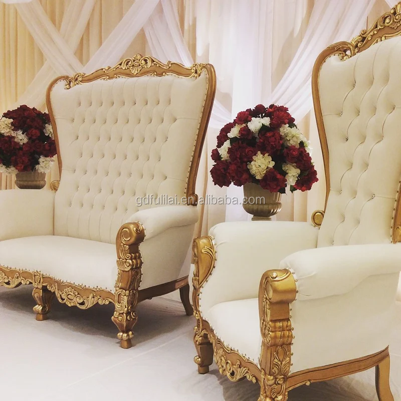 
Cheap rental high back throne chair for sale 