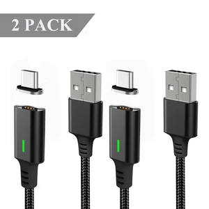 Schitec 1m Braided Magnetic USB C Charging Cable