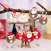 Christmas decorations felt hanging pendants Christmas hotel window display Christmas tree decorations doll pendants
