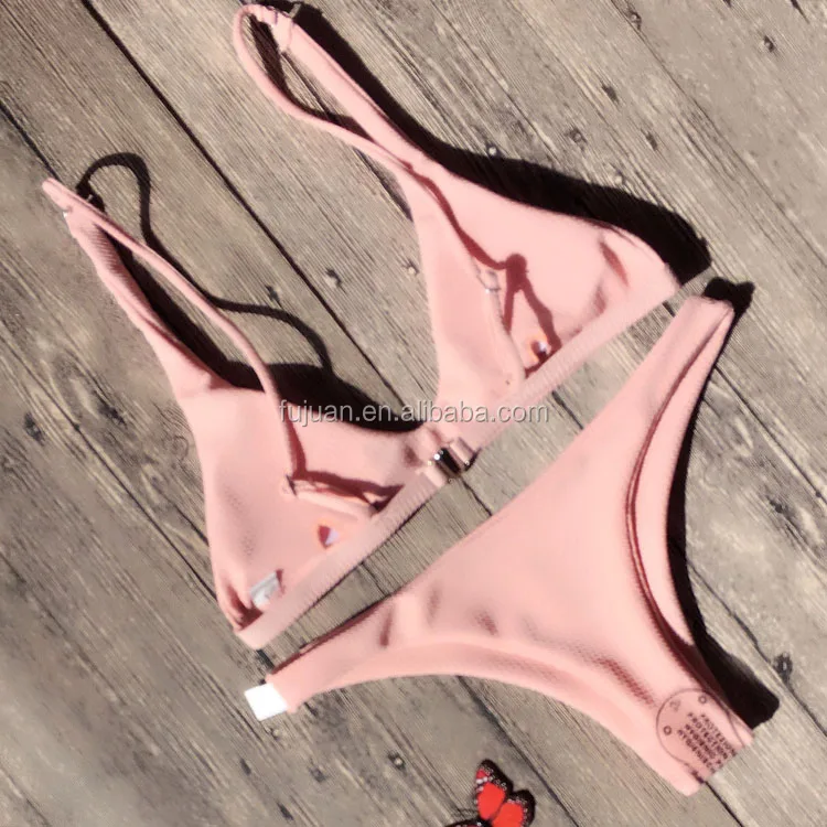 
New arrival american spandex special fabric ventilate delicate car line push up adjustable straps bikini sets online 