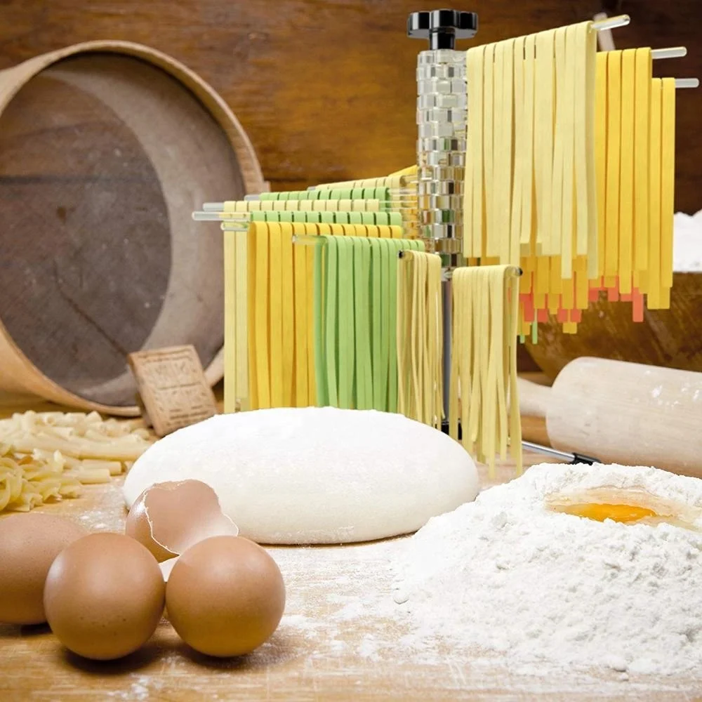 
Pasta Drying Rack - Noodle Dryer Spiral Design Holds 4.5 Pounds (2 KG) of Fresh Pasta 