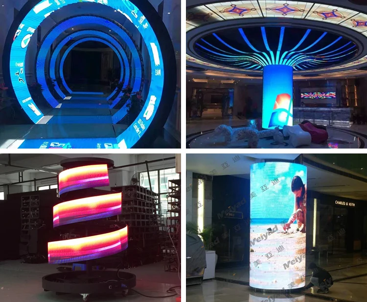 Flexible LED Display Cases