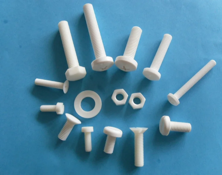 Nylon 66 Plastic Full Thread Rod Buy Threaded Round Nuts,Round