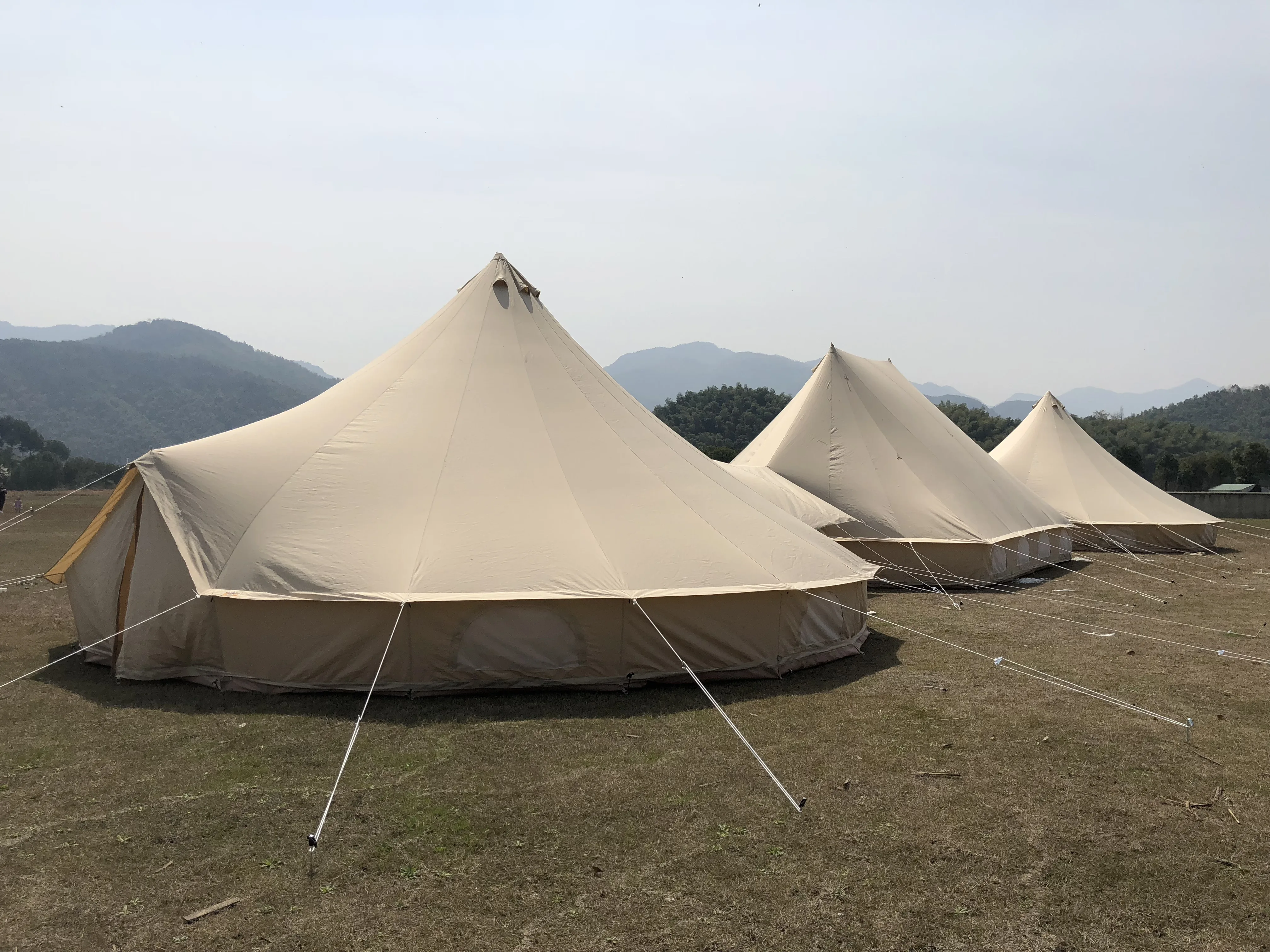 贝尔帐篷和皇帝帐篷的棉帆布三重帐篷