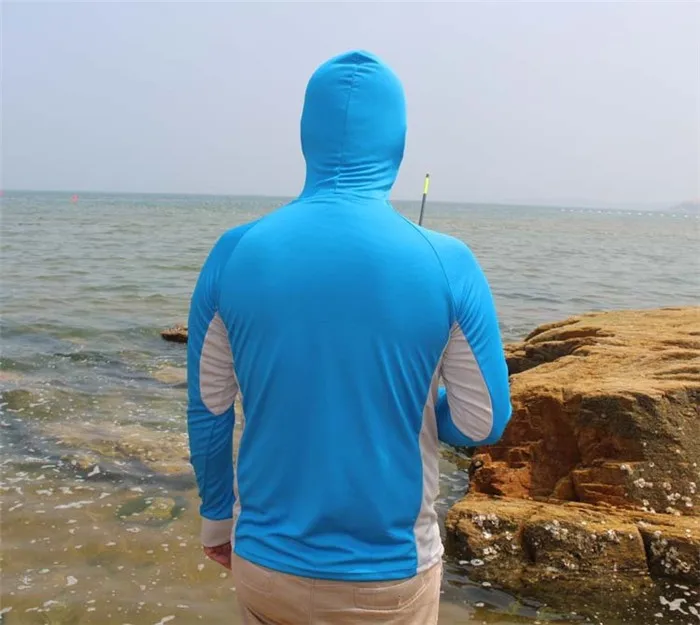 Youme Uv Protective Fishing Clothing Men Breathable Sun Uv Protection