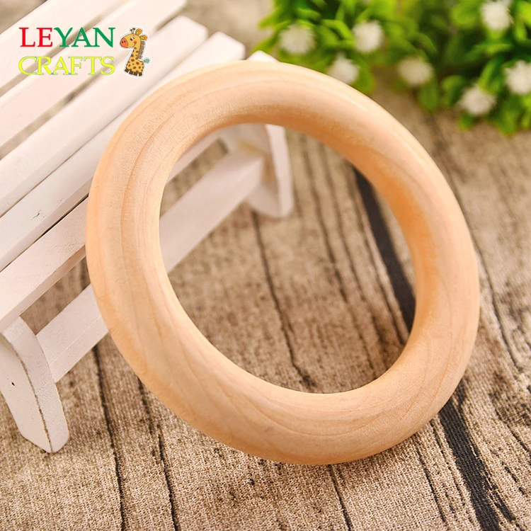 wooden rings for crafts for decoration