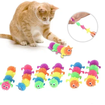 caterpillar cat toy