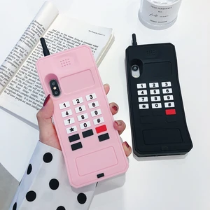 Retro Telephone 3D iPhone Case X Max Xr 7 8 Plus 6s