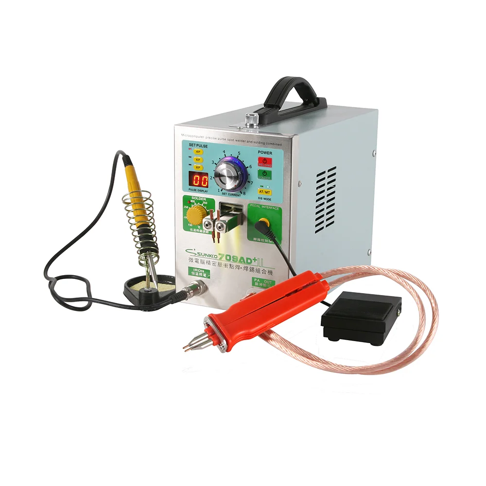 Factory Direct Sale S709ad+ 110v 220v Mini Portable Spot Welder For Pack Lithium Battery Welding