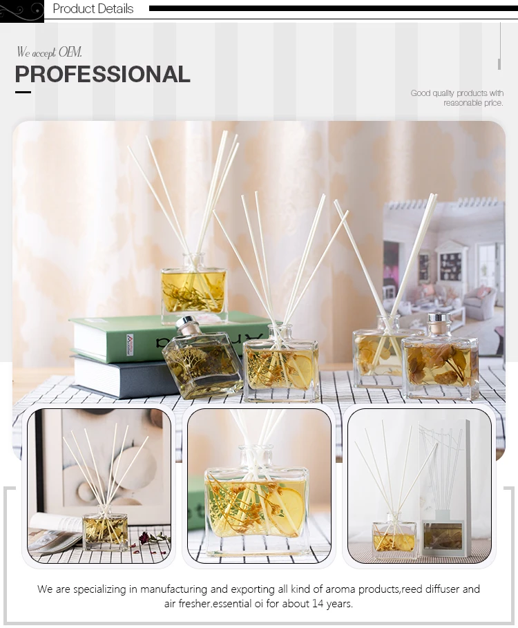 Eyun Luxury Home Fragrance Thailand Aroma Rattan Stick Reed Diffuser