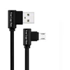 High Quality Nylon Braid Custom for Samsung Wholesale Fast USB Data Charger Double Sided 90 Degree Micro Right Angle USB Cable