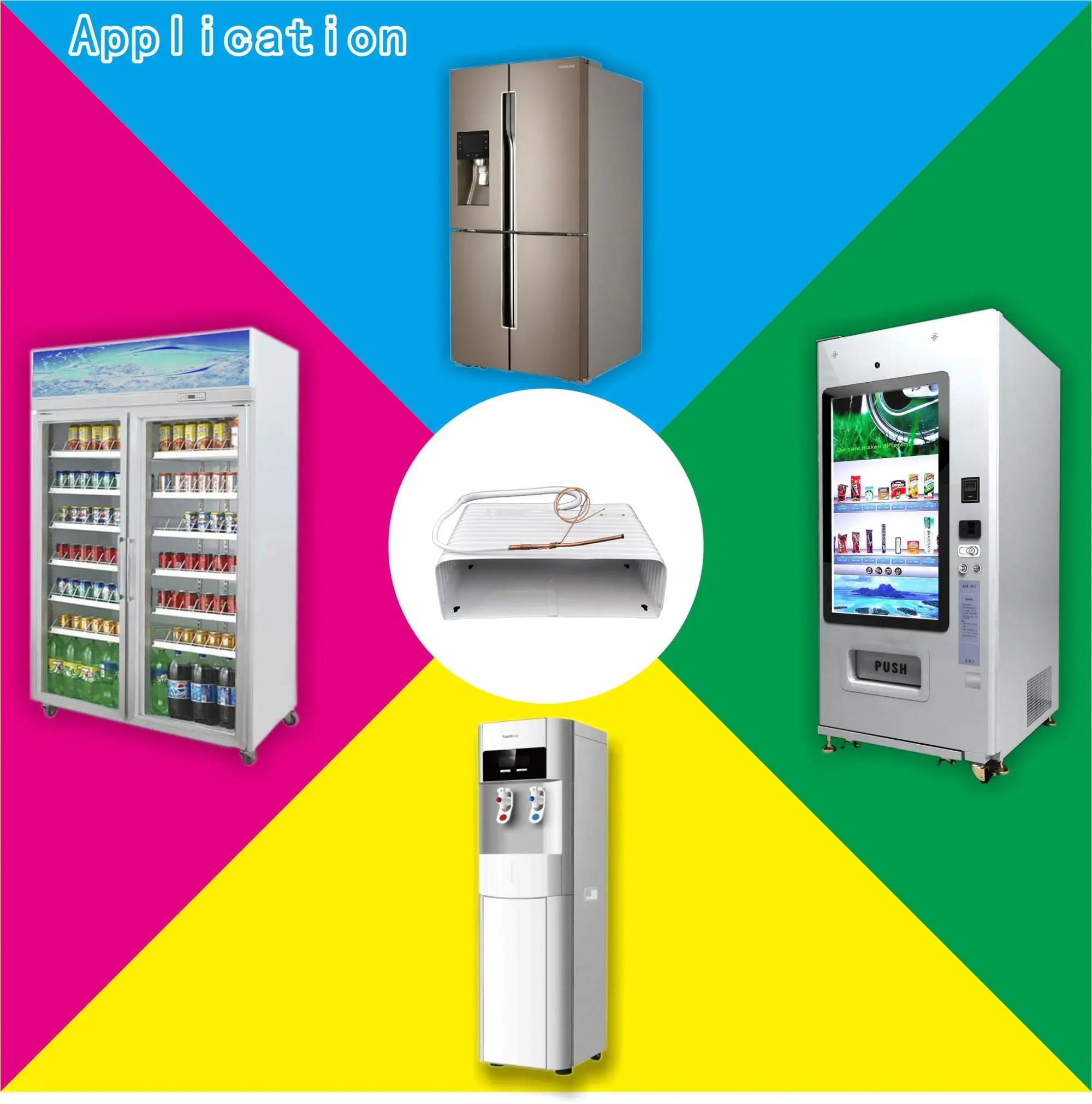 No Frost Aluminium Evaporator