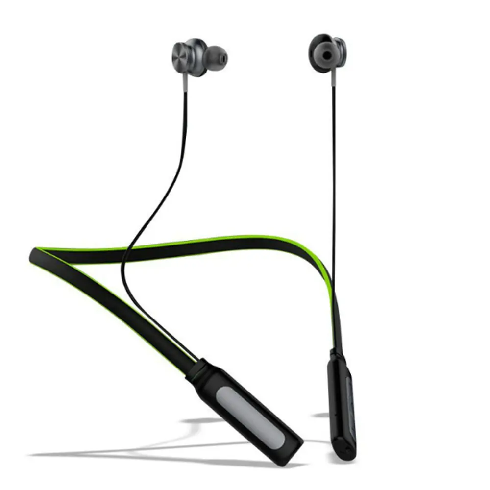 

Wireless neckband earbuds handsfree headphones earphone, Black;green;red