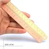 OEM brass engineer straight scale ruler with customer's logo engraved