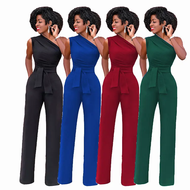 black tie ladies jumpsuit