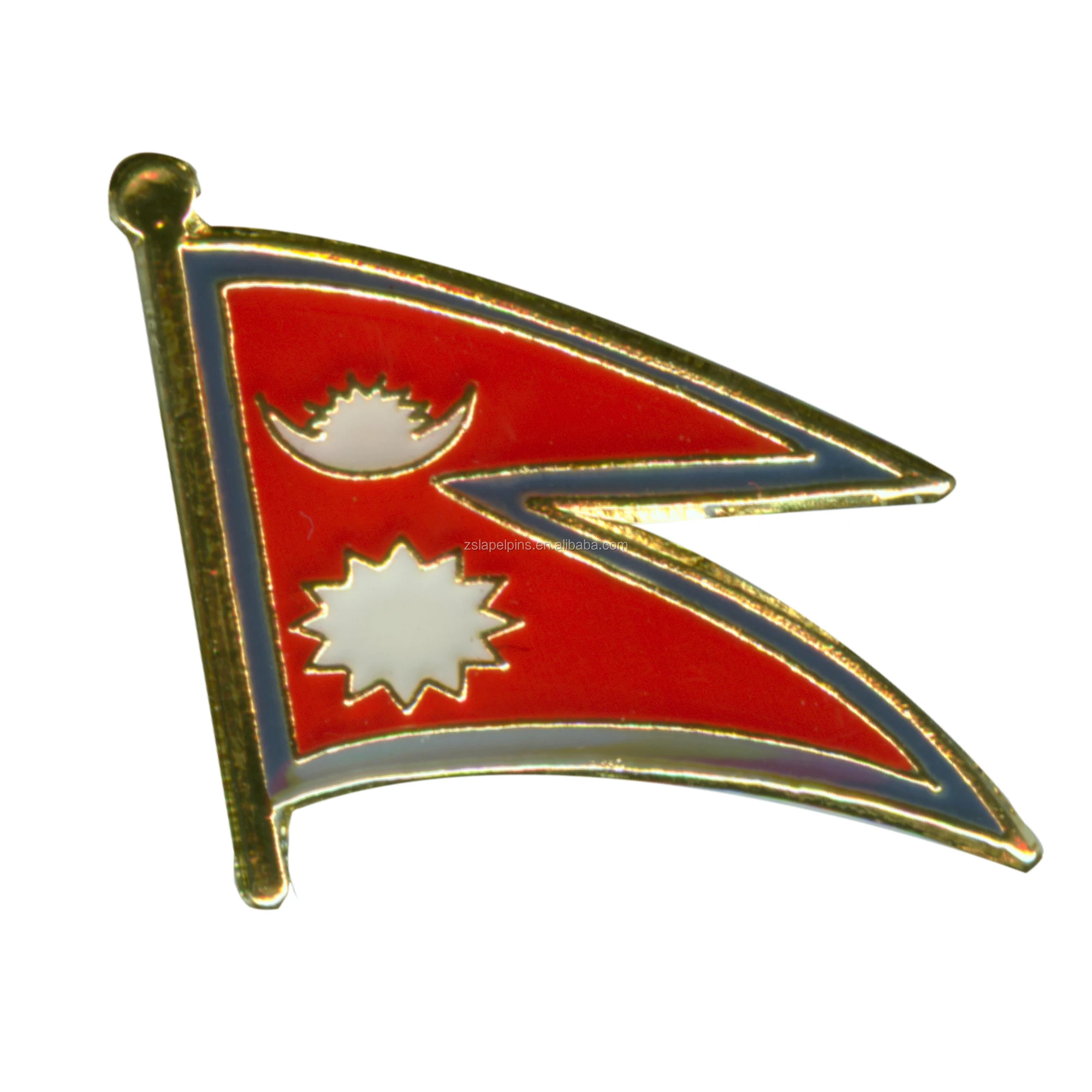 Nepal Country Flag Lapel Pin - Buy Nepal Flag Lapel Pin,Nepal Lapel Pin ...