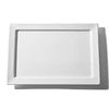 Well Designed Hotel Strong White Rectangle Simple Plate, Restaurant Plates Sale~