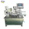 Production line automatic rotary small cup filling sealing machine