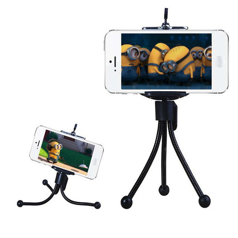 

Kaliou Mini Flexible Tripod for Mobile Phone Smartphone selfie stick stand