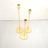 Different Sizes Wholesale Decoration Long-Stemmed Metal Candle Stick Pillar Holder