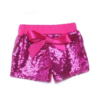

girls classic sequin shorts with bow toddler baby sequin short&trousers winter