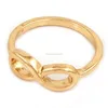 Wholesale Cheap Gold/Silver/Black 8 Shape Infinity Finger Ring