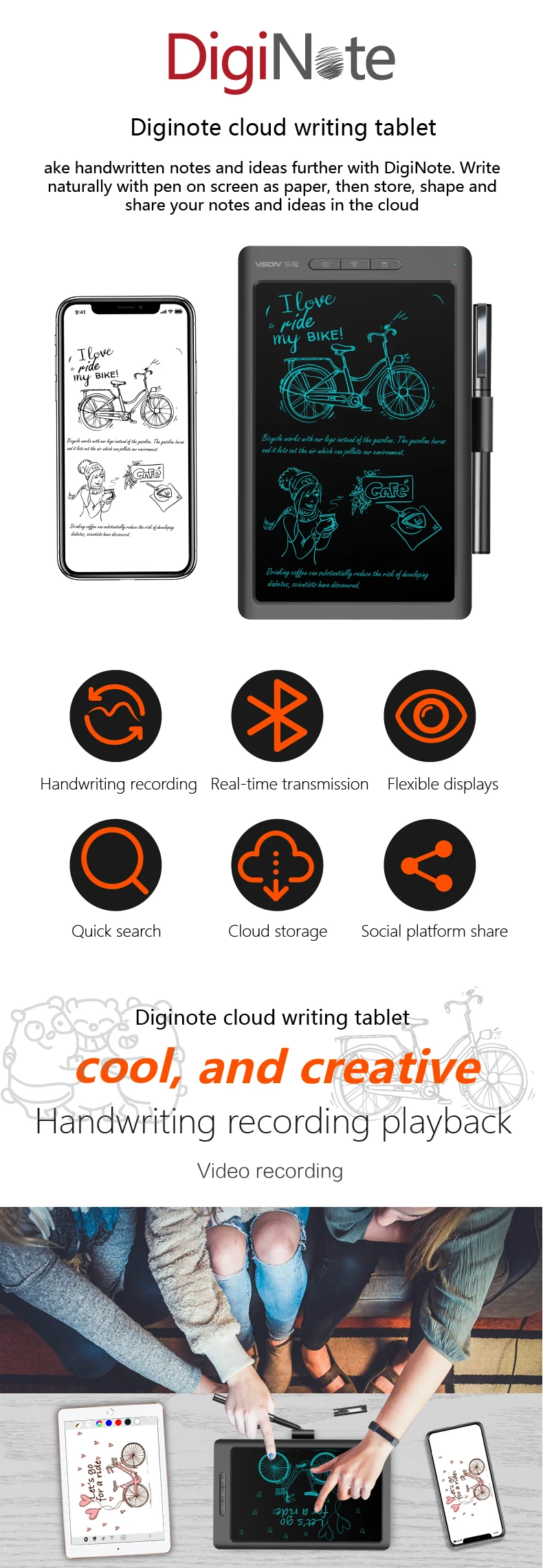 10 Inch Bluetooth Electronic Graphic Epaper Writing Tablet Buy