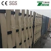 Anti-corrosion and waterproof co-extrusion WPC fence panels with fence posts