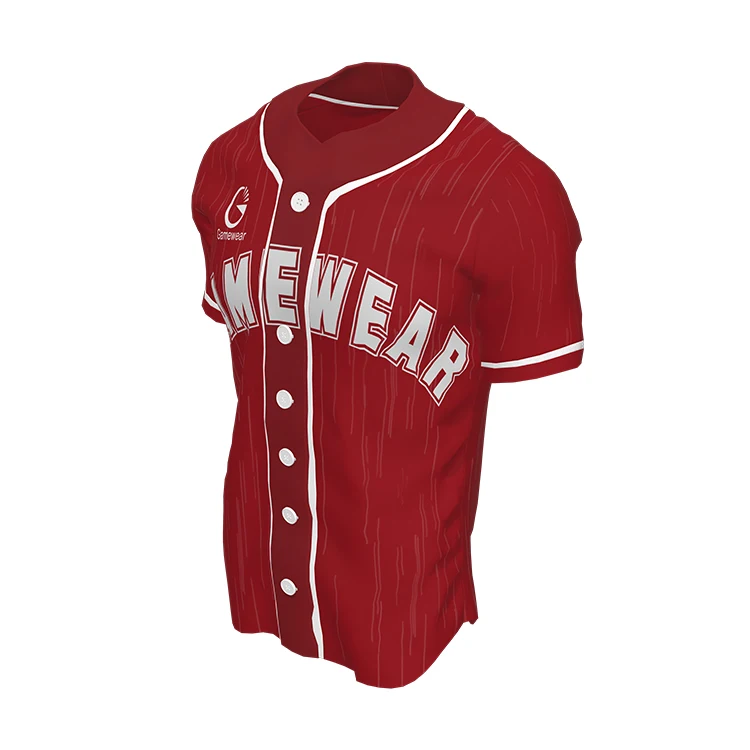 Sublimation Printing Softball Wear Cheap Blank Baseball Jersey Uniform
