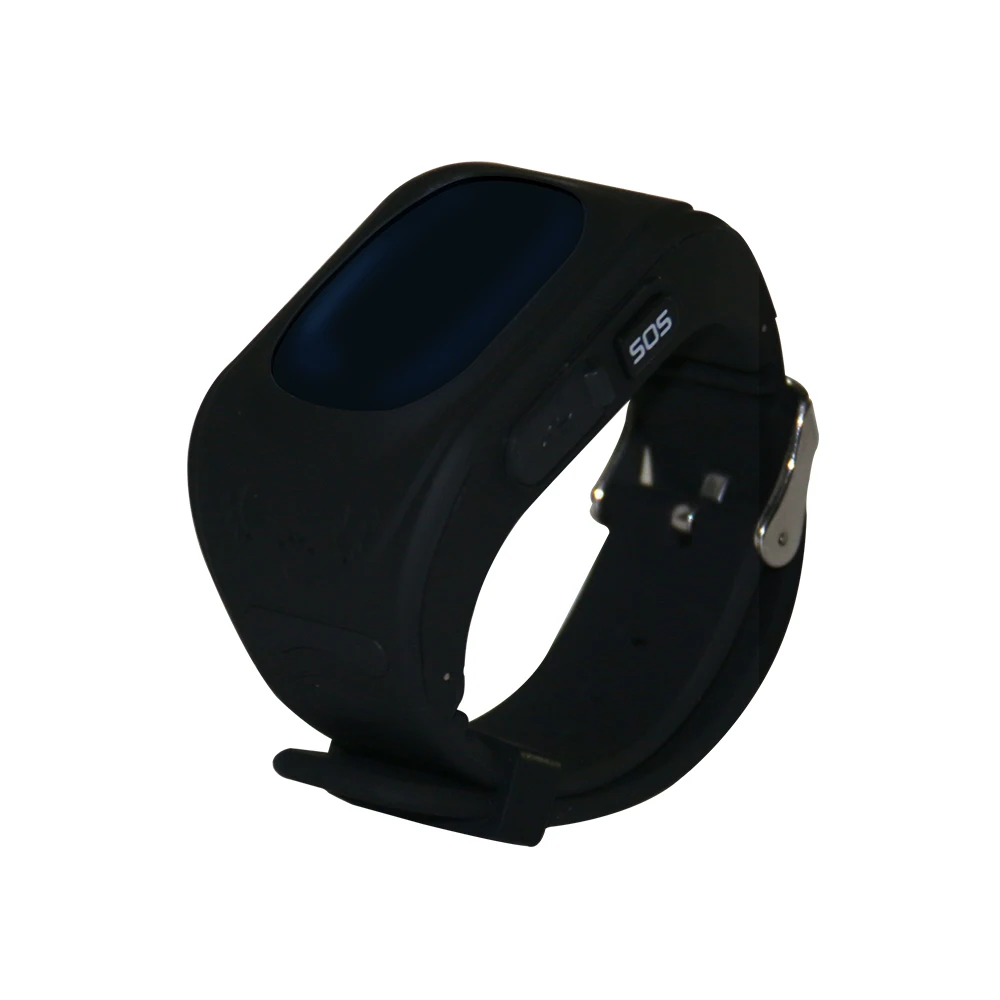 

Black Color hand watch mobile phone watch gps q50 for kids