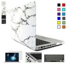 Clear/Matte Case for Macbook Pro Retina 12 13 15 Air 11 13 inch Laptop Bag for Mac Book Pro 13 15 Case with Keyboard Cover Flim