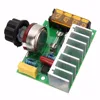 4000W AC 220V SCR Voltage Adjustable Regulator Motor Speed Control Dimmer with insurance for AC Brush Motor