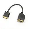 30CM DVI-I Male to VGA Female 3 RCA Adapter Splitter Cable For PC Laptop Computer