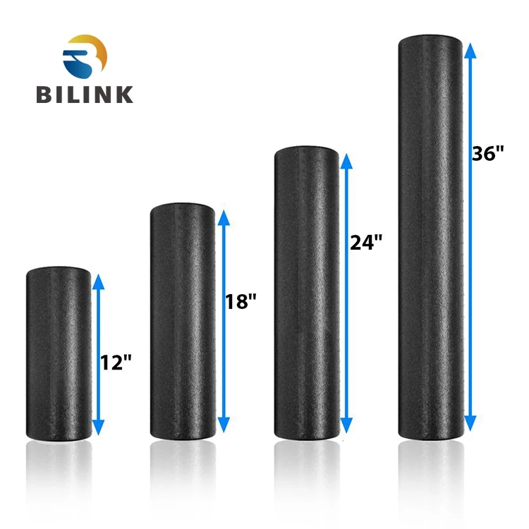 

Bilink High density epp body muscle massage foam roller for gymnastic yoga, Black,gray,blue,red,yellow,white,purple,orange accept mix color