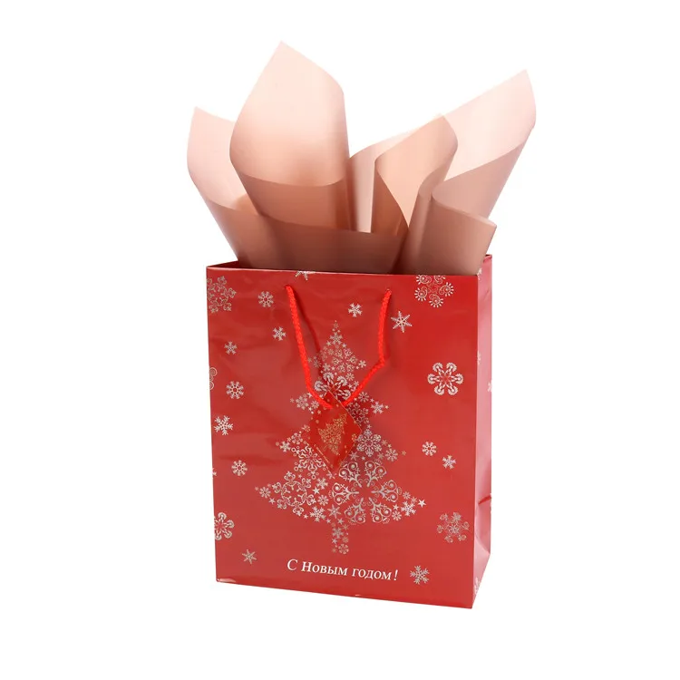 Custom Sizes Personalized Small Gift Shopping Paper Christmas Bag