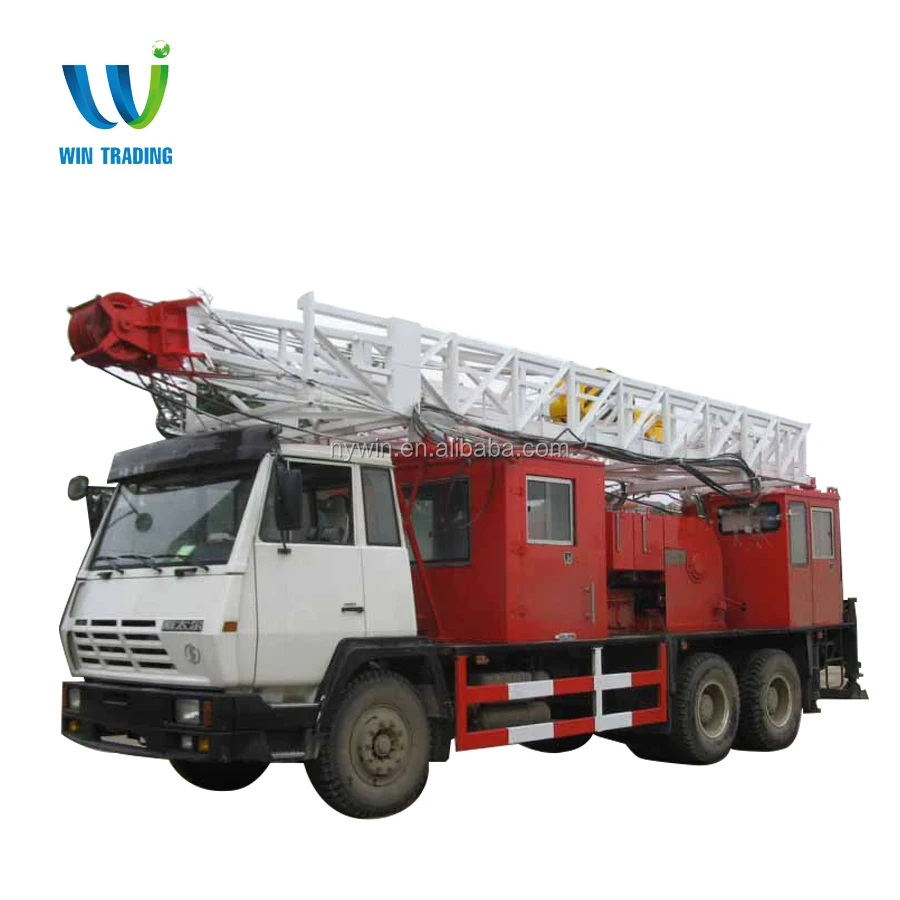 
RG API Standard Oil Field Oil and Gas Well Bore Hole Truck mounted Mobile 150hp XJ30 Drilling and Workover Rig 