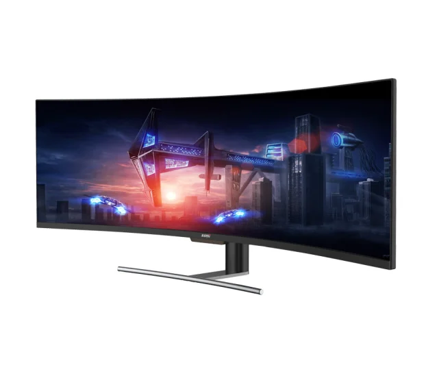 

New Promotion High End popular super wide 49 inch 144hz curved screen gaming monitor