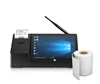 Pipo x3 Original Factory Mini Pc With Thermal Printer 8.9 Inch Touch Screen Win10 Android Dual System Intel Cpu 2.4g Wifi