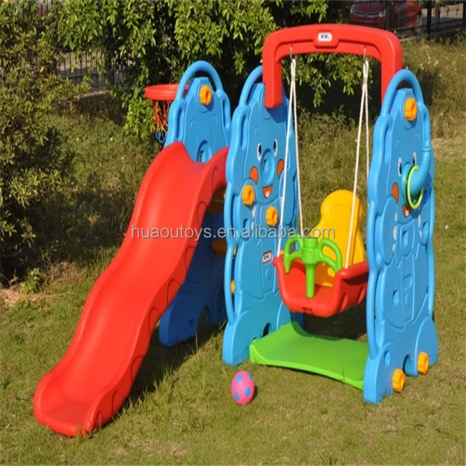 
2018 HO-1601Bear the elephant swing indoor playground equipment 