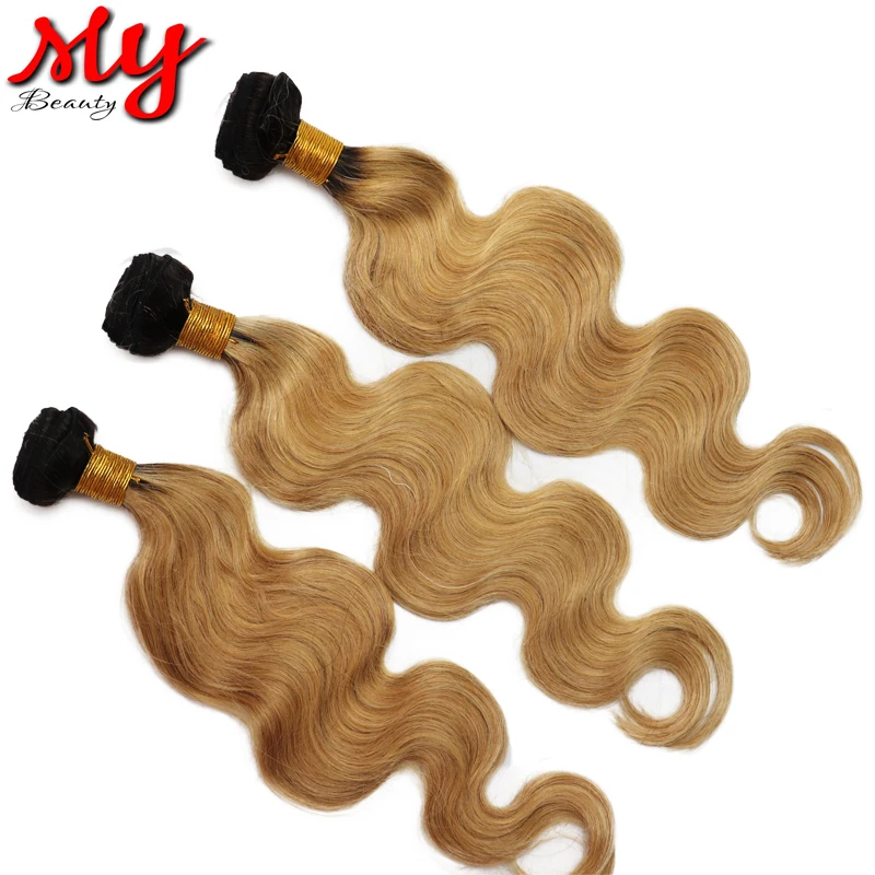 

Top Selling Ombre 1B 613 blonde Human hair bundles Wholesale Unprocessed Cuticle Aligned Virgin Brazilian hair extensions