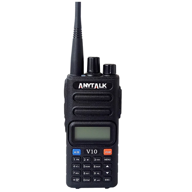 

New arrival good price V10 VHF UHF IP54 waterproof dual band walkie talkie ham radio air band handheld transceiver