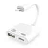Camera Female OTG Adapter, USB 3 Camera Reader with Charging Compatible for iPhone iPad iPod