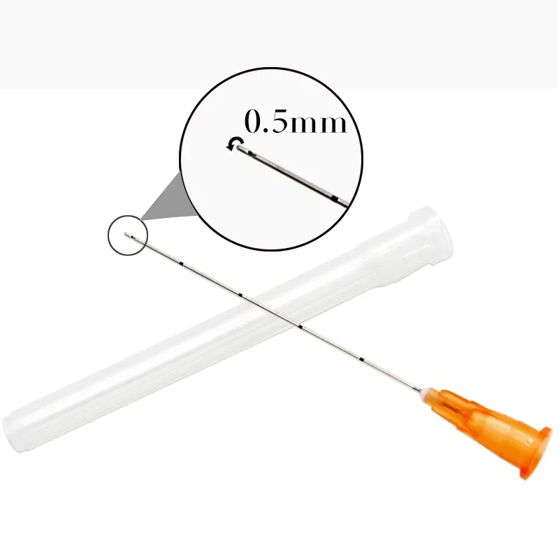 

micro cannula 25G50mm for hyaluronic acid injection