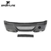 E46 M3 CSL Front Bumper with Carbon Splitters for BMW E46 M3 Base Coupe 2-Door 01-06