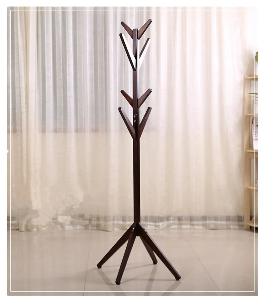 dark wood coat stand