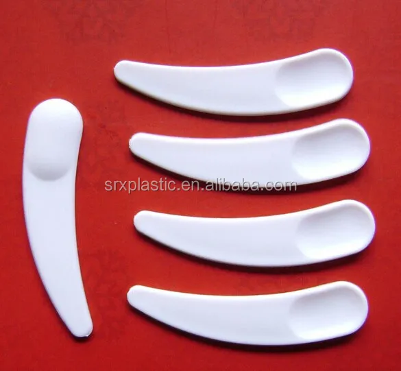 
Unbreakable Disposable mini spatula scoop, Custom small plastic cosmetic scoop, OEM disposable plastic scoop China Manufacturer 