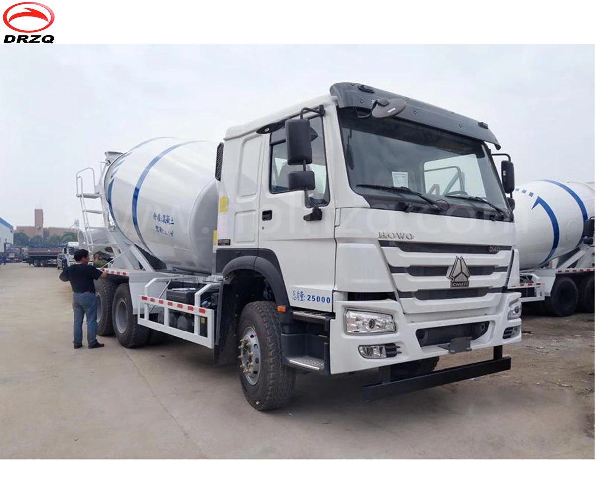 Howo Sinotruk Transit Mixer Truck 10m3 Concrete Mixer Truck For Sale In