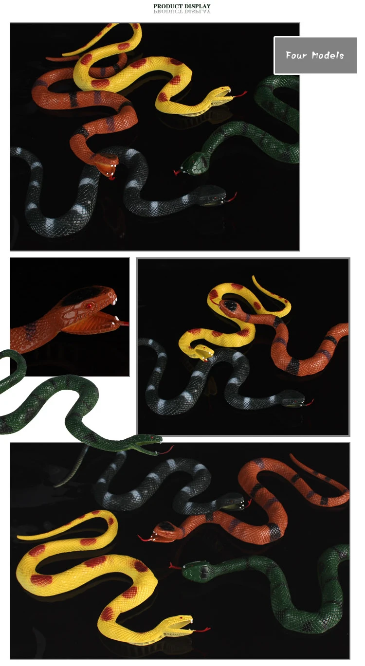 4 Colours Assorted 24 Inches Pvc Snakes Toys For Kids Buy 4 Assorted